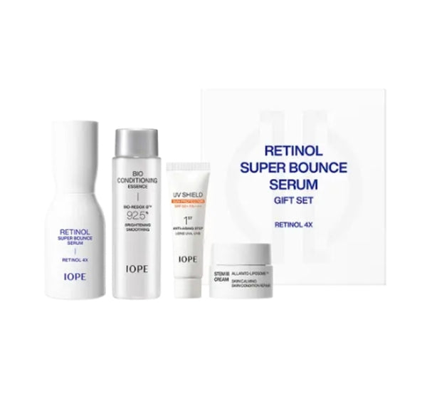 IOPE Retinol Super Bounce Serum 50ml Set (4 Items) Korea_updated