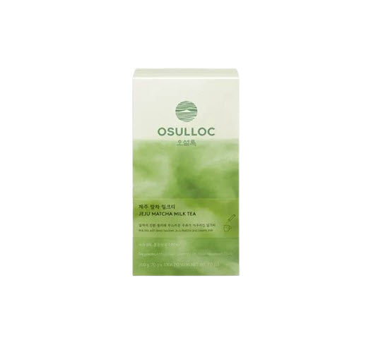 OSULLOC Jeju Matcha Milk Tea, 1 Box 10 sticks , from Korea_KT