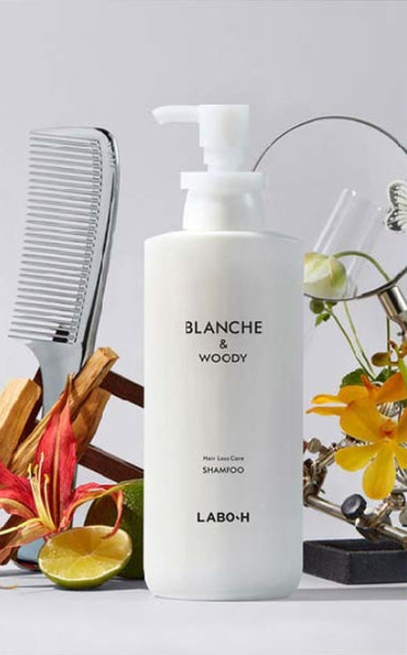 LABO-H Scalp Strengthening Shampoo Hair Loss Care Blanche & Woody 400ml from Korea