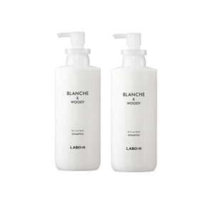 2 x LABO-H Scalp Strengthening Shampoo Hair Loss Care Blanche & Woody 400ml from Korea