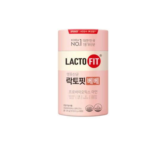 ChongKunDang LACTO-FIT 2 BILLION LIVE LACTOBACILLUS BEBE, 60 Packets from Korea_KT