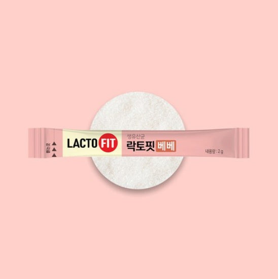 3 X ChongKunDang LACTO-FIT 2 BILLION LIVE LACTOBACILLUS BEBE, 60 Packets from Korea_KT