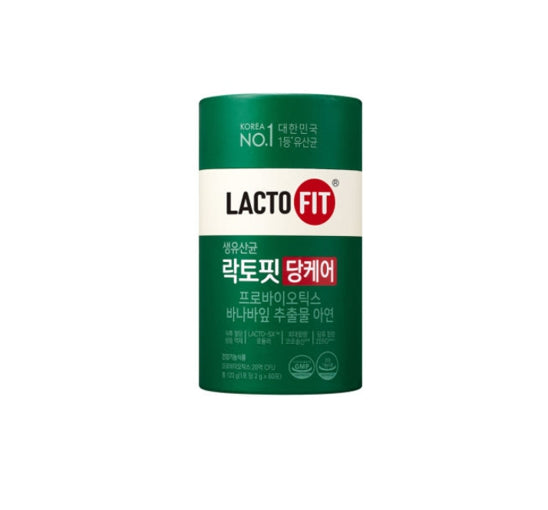 ChongKunDang LACTOFIT BLOOD SUGAR CARE (SUPPRESSION OF POST-MEAL BLOOD SUGAR RISE, INTESTINAL HEALTH), 60 Packets from Korea_KT