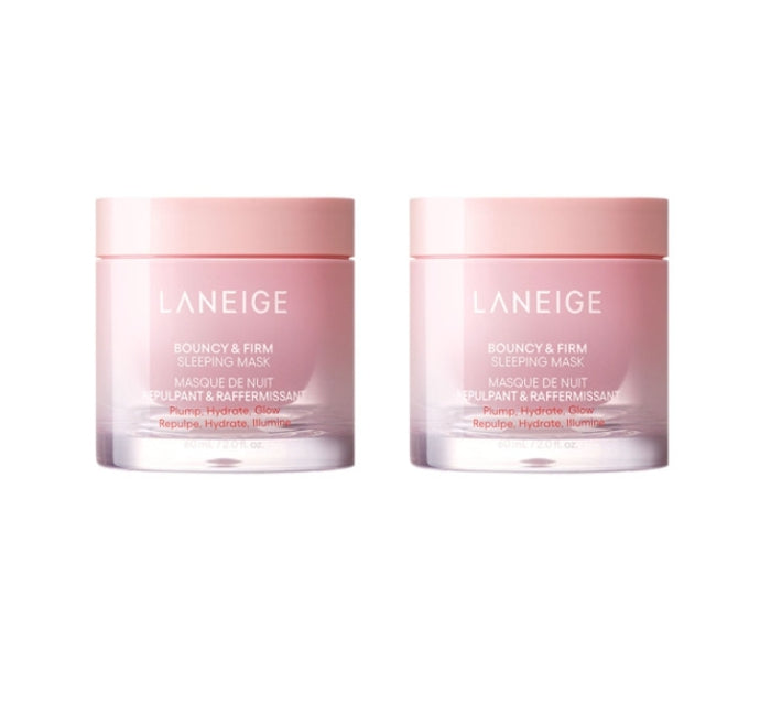 2 x LANEIGE Bouncy & Firm Sleeping Mask 60ml from Korea