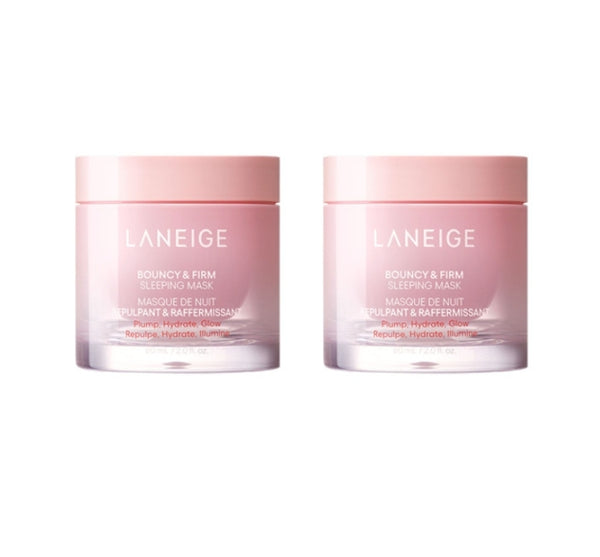 2 x LANEIGE Bouncy & Firm Sleeping Mask 60ml from Korea