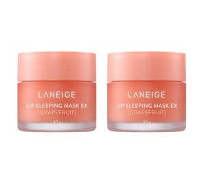 2 x LANEIGE Lip Sleeping Mask Grapefruit 20g from Korea