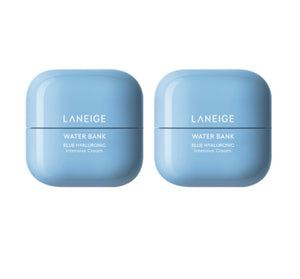 2 x LANEIGE Water Bank Blue Hyaluronic Intensive Cream 50ml from Korea