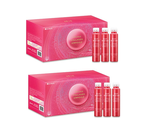 2 x LG H&H Vital Garden HANAMI Collagen Ampoule (25mL x 28ea) from Korea