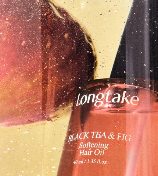 [NEW] LONGTAKE Black Tea & Fig Softening Hair Oil 40ml from Korea