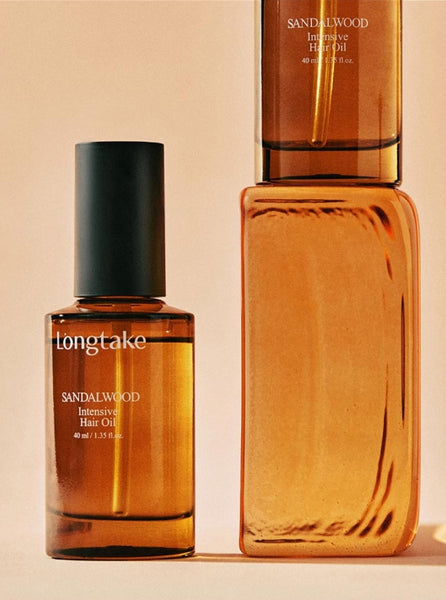 LONGTAKE Sandalwood Intensive Shampoo 300ml + Treatment 200ml + Hair Oil 40ml from Korea