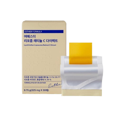 2 X ESTHER FORMULA Liposom Retinol C Direct, 30 Sheets from Korea_KT