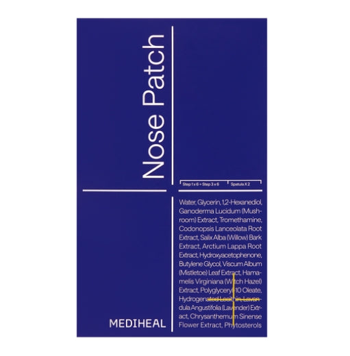 MEDIHEAL Blackhead Melting Clear Nose Pack (6 Sheets)