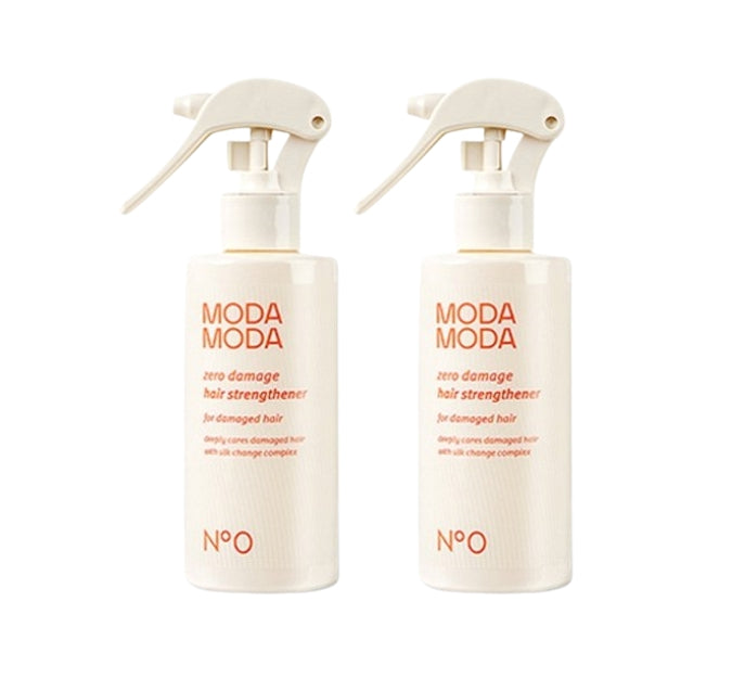 2 x MODAMODA Zero Damage Hair Strengthener 200g from Korea