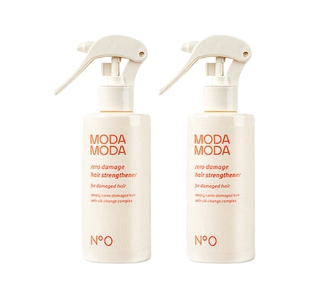 2 x MODAMODA Zero Damage Hair Strengthener 200g from Korea