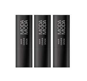 3 x MODAMODA Pro-Change hair Cover Stick #01 Black 3.5g from Korea