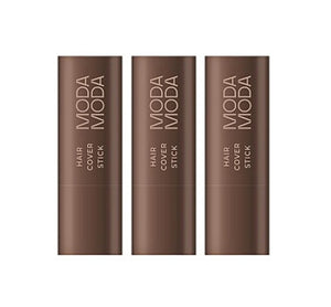 3 x MODAMODA Pro-Change hair Cover Stick #03 Natural Brown 3.5g from Korea