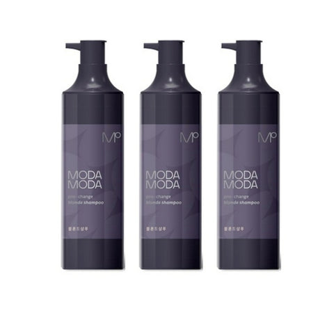 3 x MODAMODA Pro-change Blonde Shampoo 300g from Korea