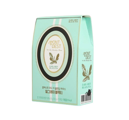 4 X MONTBEST With The Blending House Earl Grey Black Tea, 10 sticks from Korea_KT