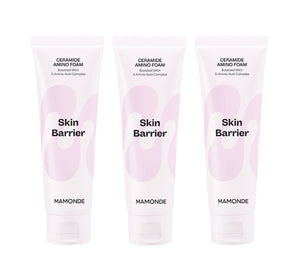 3 x Mamonde Probiotics Ceramide Amino Foam 120g from Korea