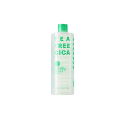 NATURE REPUBLIC Green Derma Tea Tree Cica Big Toner (for acne-prone skin) 500ml from Korea