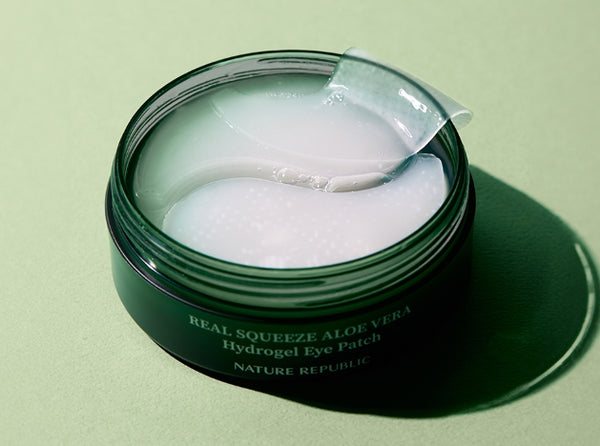 NATURE REPUBLIC Real Squeeze Aloe Vera Hydrogel Eye Patch from Korea