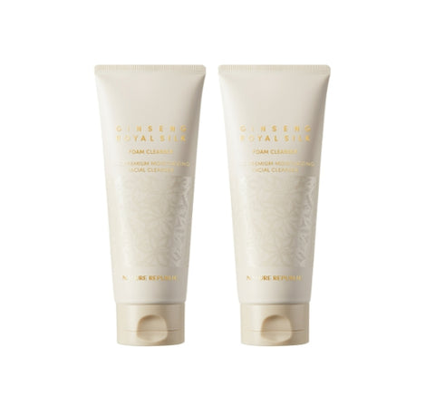 2 X NATURE REPUBLIC Ginseng Royal Silk Foam Cleanser 150ml from Korea