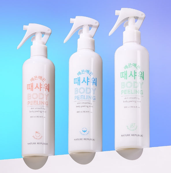 2 x NATURE REPUBLIC Skin Smoothing Body Peeling Mist 300ml from Korea