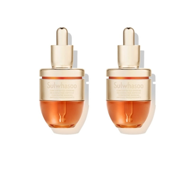 2 x New Sulwhasoo Concentrated Ginseng Rescue Ampoule 20g from Korea