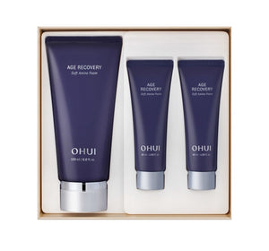 O HUI Age Recovery Soft Amino Foam Nov. 2024 Set (3 Items) from Korea