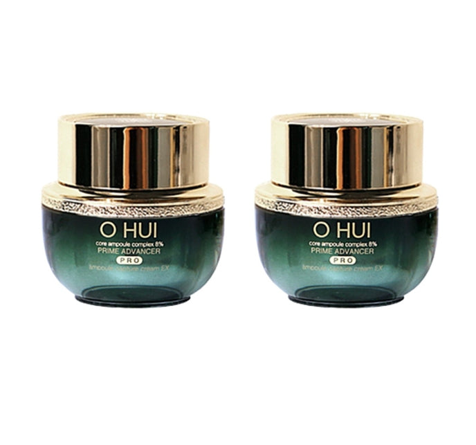 2 x O HUI Prime Advancer PRO Ampoule Capture Cream EX 50ml from Korea