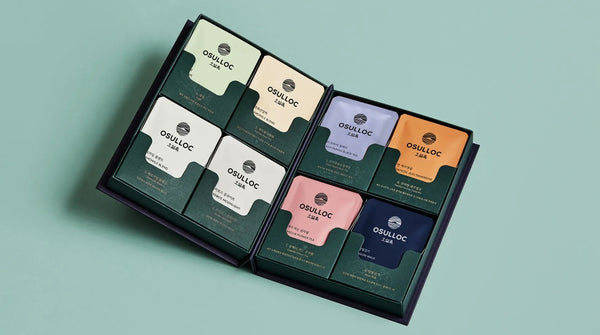 Osulloc Master Blend Tea Gift Set, 32 tea bags (8 Flavors X 4ea), from Korea_KT