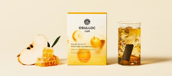 OSULLOC Honey Pear Cold Brew Tea, 1 Box 20ea, from Korea_KT