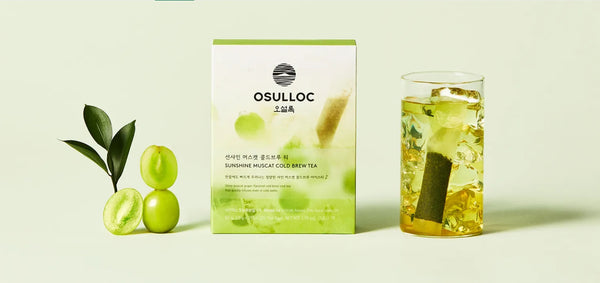 OSULLOC Sunshine Muscat Cold Brew Tea , 1 Box 20ea, from Korea_KT