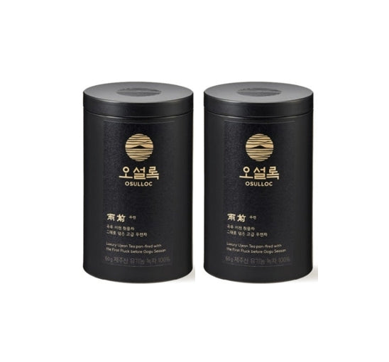 2 X OSULLOC UJEON Premium Tea, 1 Pack 60g, from Korea