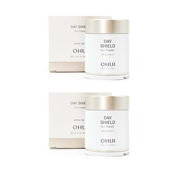 2 x O HUI DAY SHIELD Sun Powder SPF50+ / PA+++ 20g from Korea