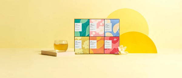 OSULLOC O Thank You Tea Box Gift Set, 30ea (5 x 6 Flavors), from Korea_KT