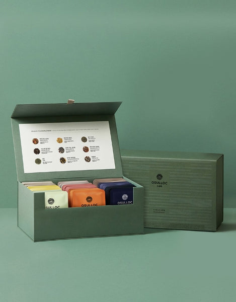 OSULLOC Tea Edition Special Gift Set, 54ea (6 x 9 flavors) from Korea_KT