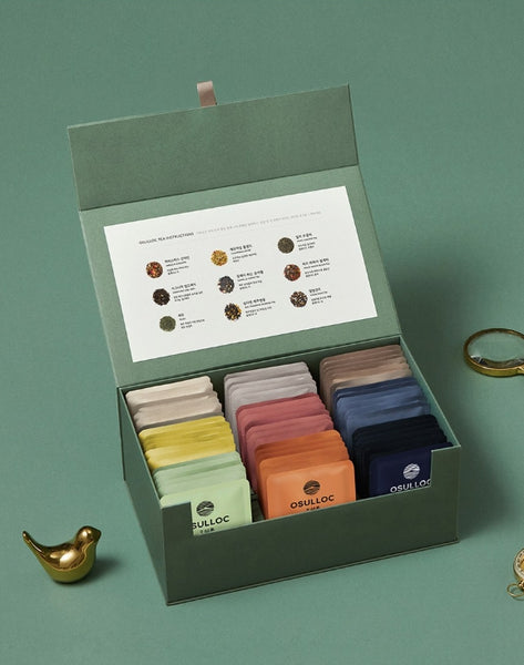 OSULLOC Tea Edition Special Gift Set, 54ea (6 x 9 flavors) from Korea_KT