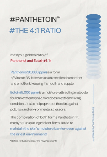 2 X ma:nyo Panthetoin Cream 80ml from Korea