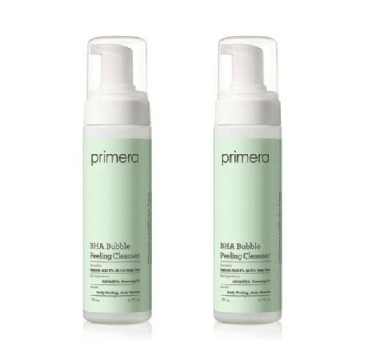 2 x Primera BHA Bubble Peeling Cleanser 200ml from Korea