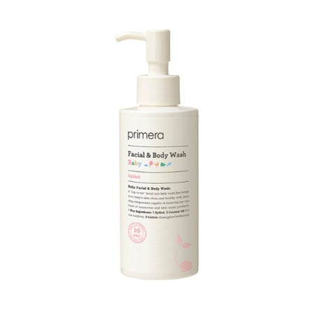 Primera Baby Facial & Body Wash 250ml from Korea