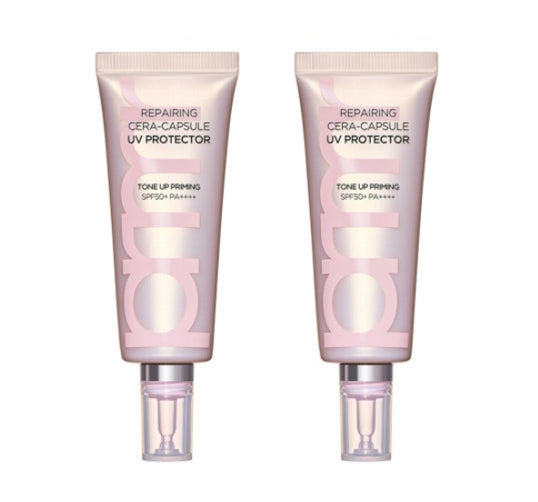 2 x Primera Repairing Cera-capsule UV Protector Tone Up 40ml from Korea