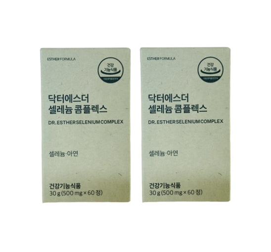 2 X ESTHER FORMULA Selenium Complex, 60 Capsuls from Korea_KT