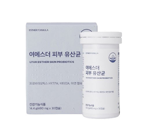 ESTHER FORMULA Skin Probiotics, 30 Capsules (30-day supply) from Korea_KT