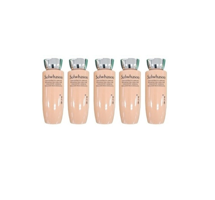 [For Testing] 5 x Sulwhasoo Concentrated Ginseng Rejuvenating Emulsion 25ml Korea