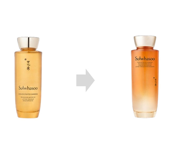 Sulwhasoo Concentrated Ginseng Rejuvenating Water + Emulsion Single Set (2 Items) + Samples(10 Items) from Korea_updated in 2024