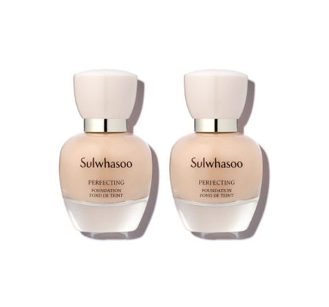 2 x Sulwhasoo Perfecting Foundation Glow 35ml from Korea