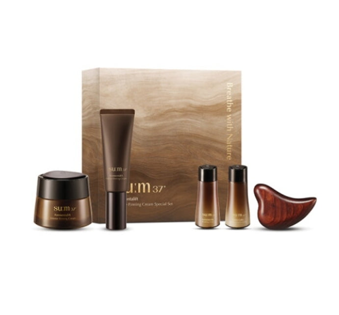 Su:m37 Fermentalift Cream Feb. 2025 Set(5 Items) + Samples(Secret Essence Mist 60ml) from Korea