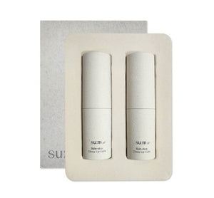 Su:m37 Skin-stay Glossy Lip Balm Duo Nov. 2024 Set (2 Items) from Korea