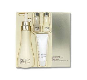 Su:m37 Skin Saver Essential Cleansing Foam Dec. 2024 Set (4 Items)  from Korea